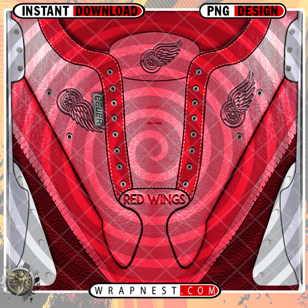 RED WINGS ICE SKATE WRAP