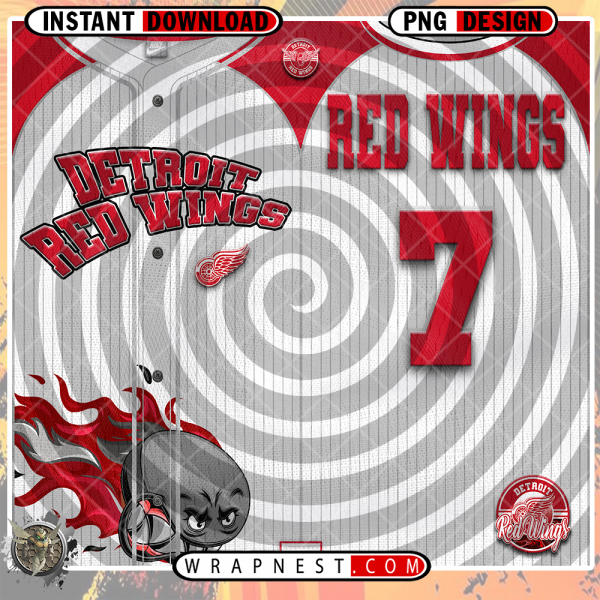 RED WINGS TEAM BUTTON-UP WRAP