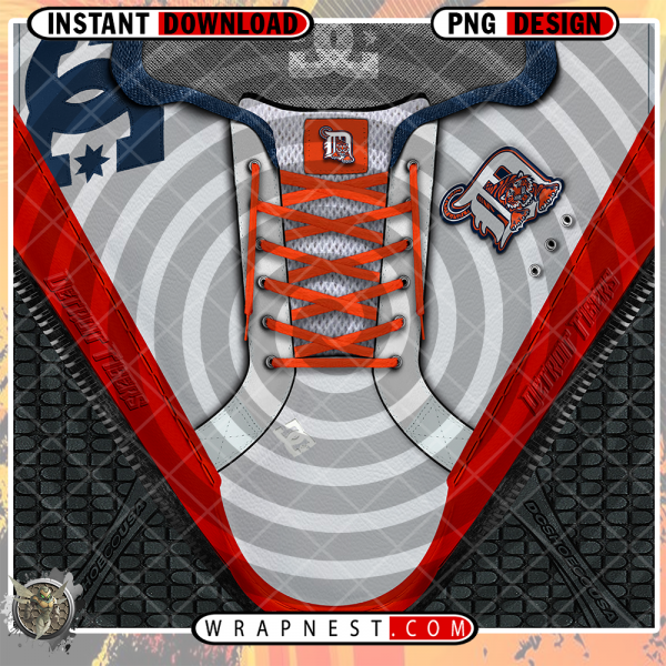 TIGERS DC SHOE WRAP