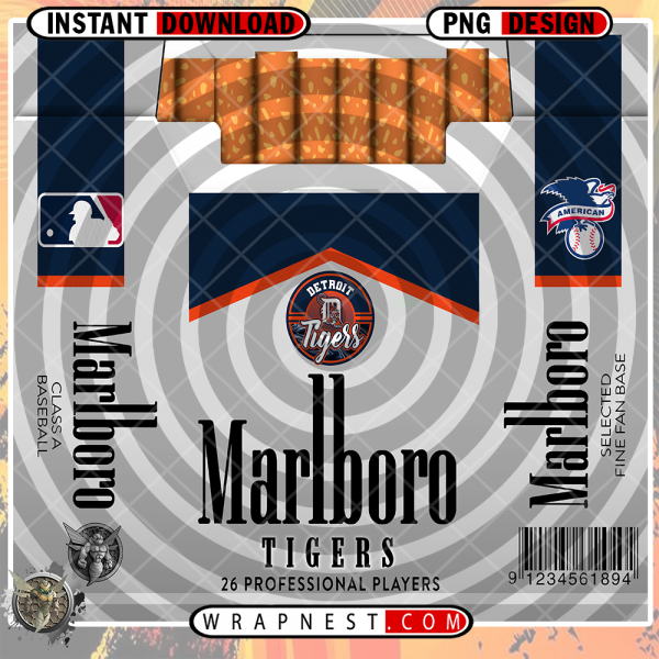 TIGERS MARLBORO WRAP
