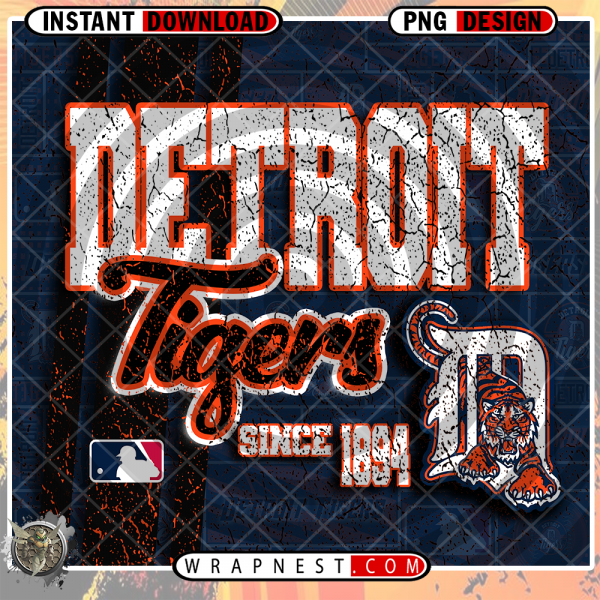 TIGERS GRUNGE v2 WRAP