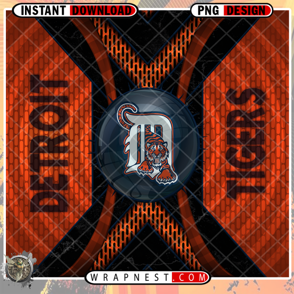 TIGERS METAL GRATING WRAP