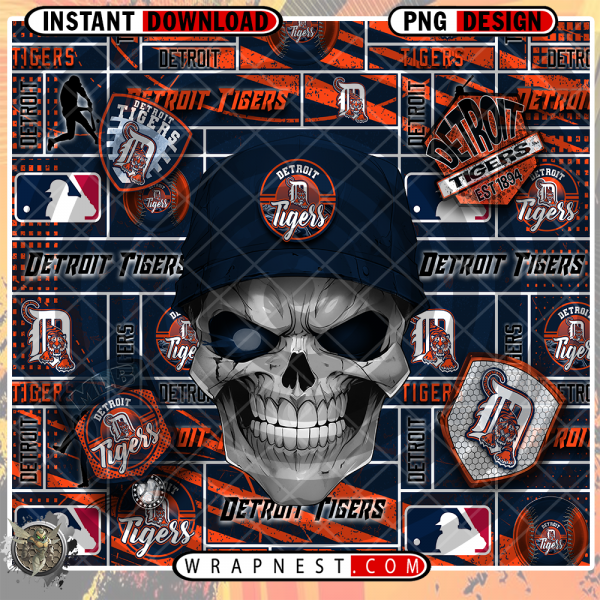 TIGERS SKULL WRAP