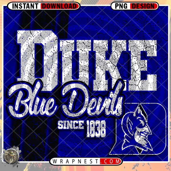 DUKE BLUE GRUNGE v2