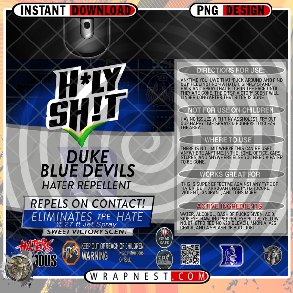 DUKE HOLY SH*T WRAP