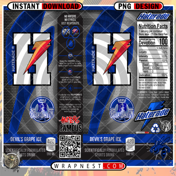 DUKE HATERADE WRAP