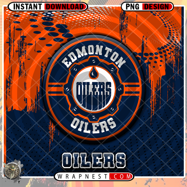 OILERS DOT LOGO WRAP