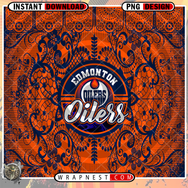 OILERS LACE & LOGO WRAP