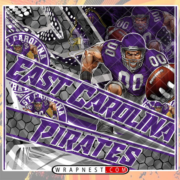 EAST CAROLINA FATHEAD v2 WRAP