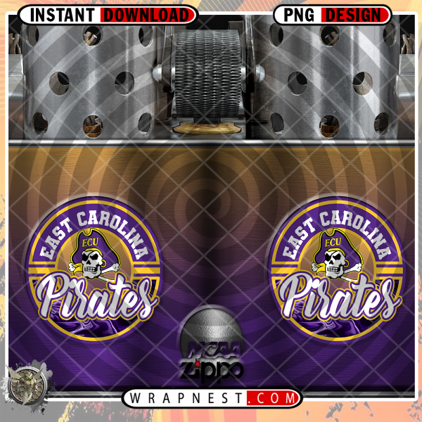 EAST CAROLINA TEAM FAN SODA WRAP
