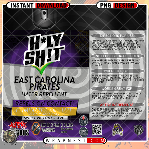 EAST CAROLINA HOLY SH*T WRAP