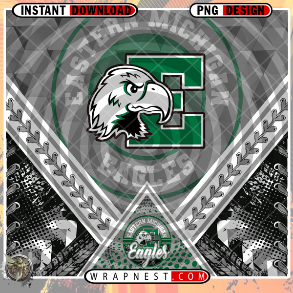 EASTERN MICHIGAN DIAMOND WRAP v1