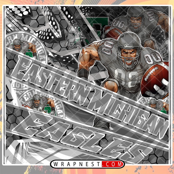 EASTERN MICHIGAN FATHEAD v2 WRAP
