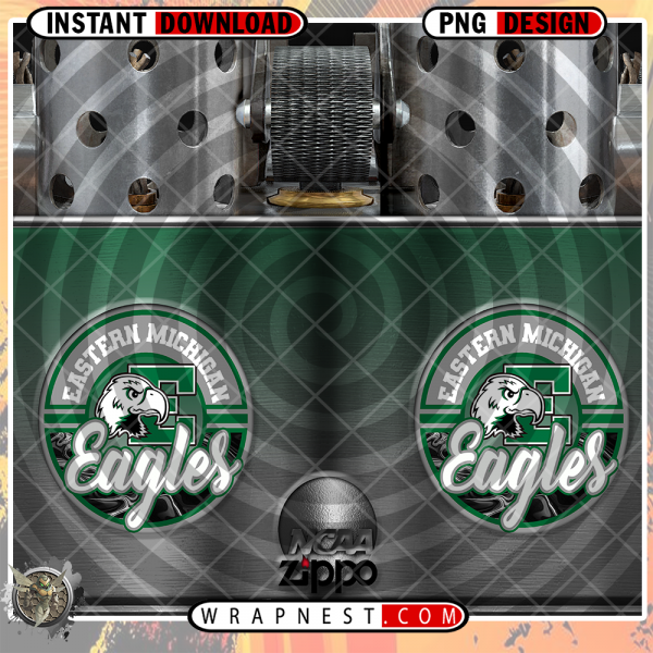 EASTERN MICHIGAN TEAM FAN SODA WRAP