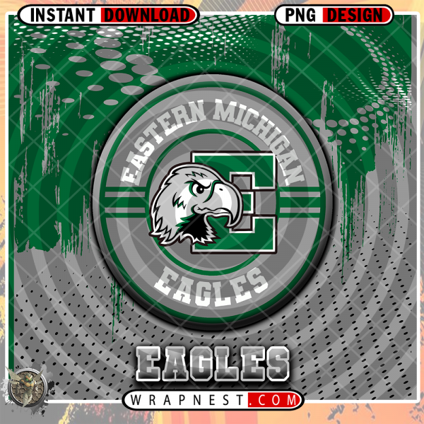 EASTERN MICHIGAN DOT LOGO WRAP