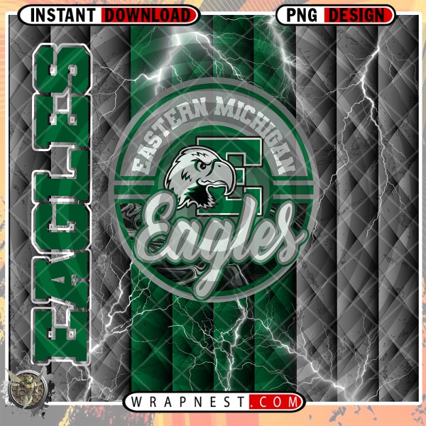 EASTERN MICHIGAN DIAMOND v2 WRAP
