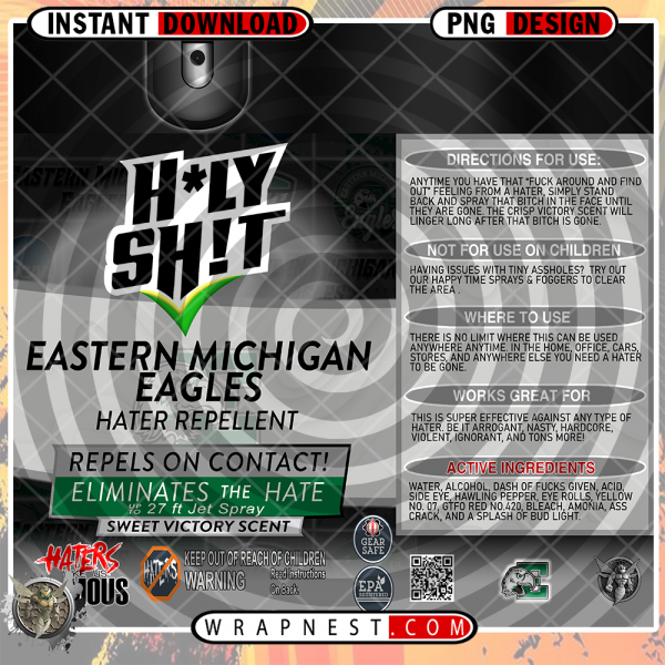 EASTERN MICHIGAN HOLY SH*T WRAP