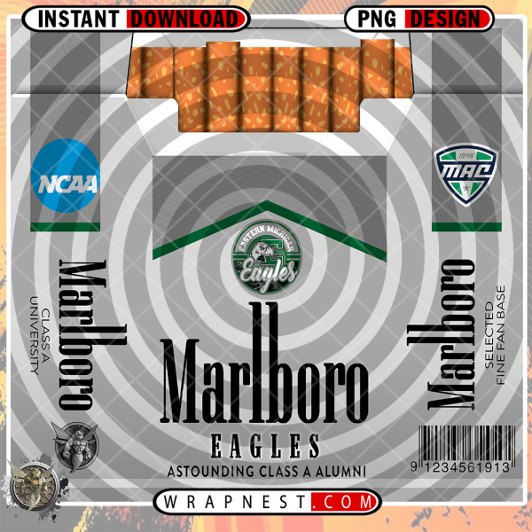 EASTERN MICHIGAN MARLBORO WRAP
