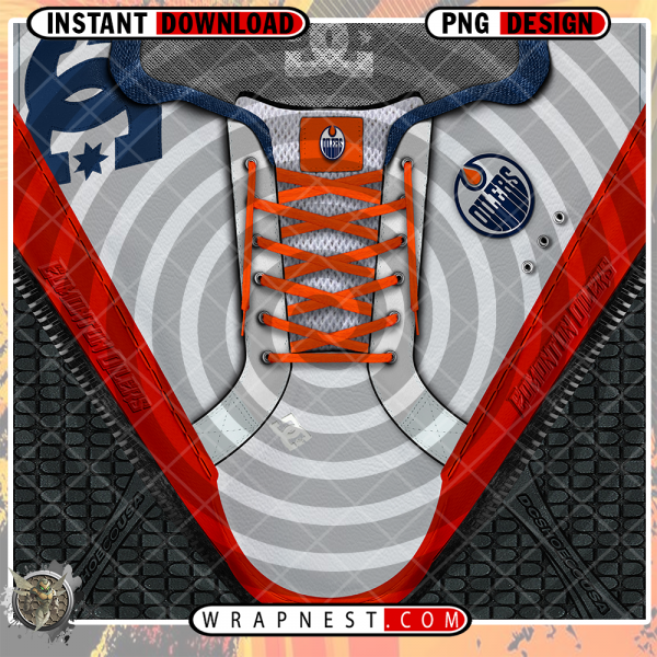 OILERS DC SHOE WRAP