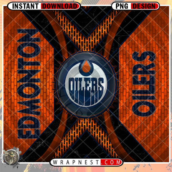 OILERS METAL GRATING WRAP