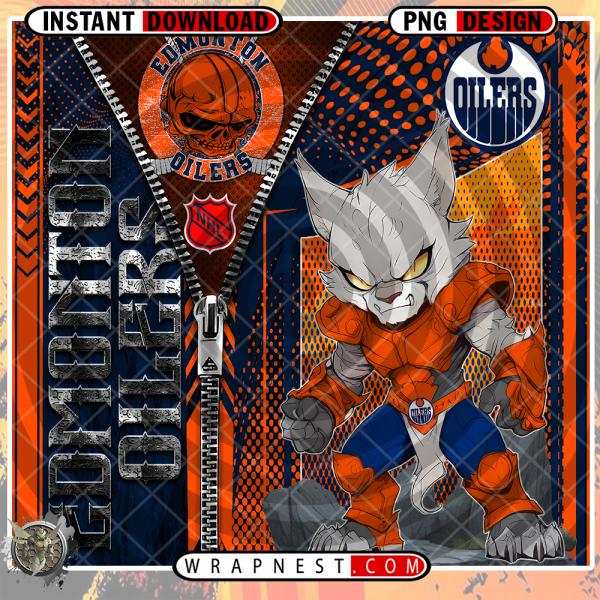 OILERS ZIPPER MASCOT