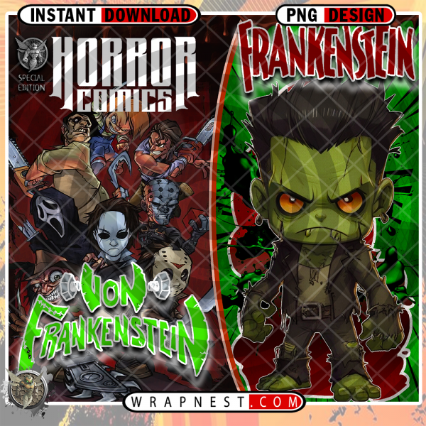 FRANKENSTEIN HORROR COMIC