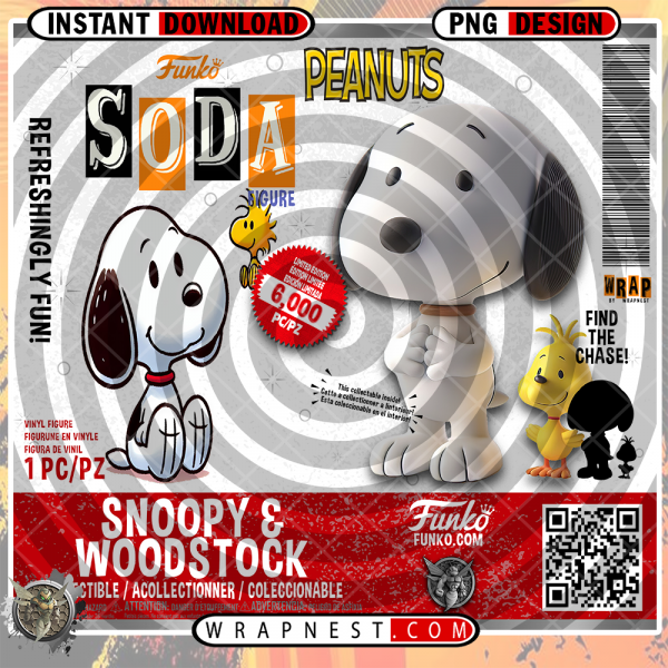 SNOOPY & WOODSTOCK FUNKO SODA