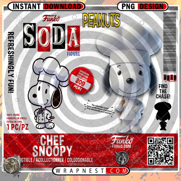 CHEF SNOOPY FUNKO SODA