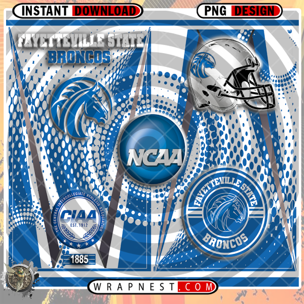 FAYETTEVILLE STATE TEAM LOGO WRAP