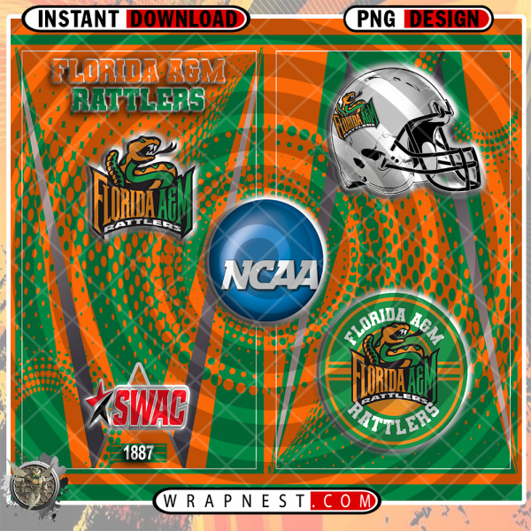 FLORIDA A&M TEAM LOGO WRAP