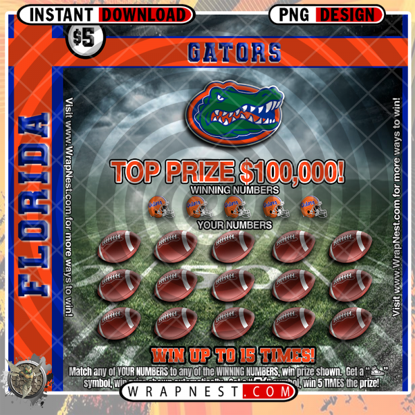 FLORIDA SCRATCH OFF WRAP