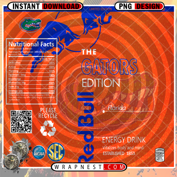 FLORIDA RED BULL WRAP