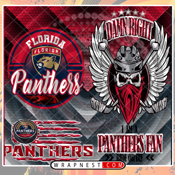 PANTHERS SKULL WRAP