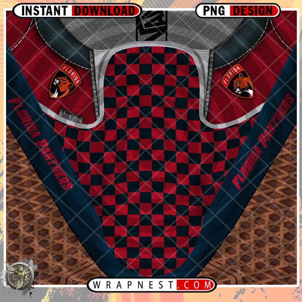 PANTHERS VANS SHOE WRAP