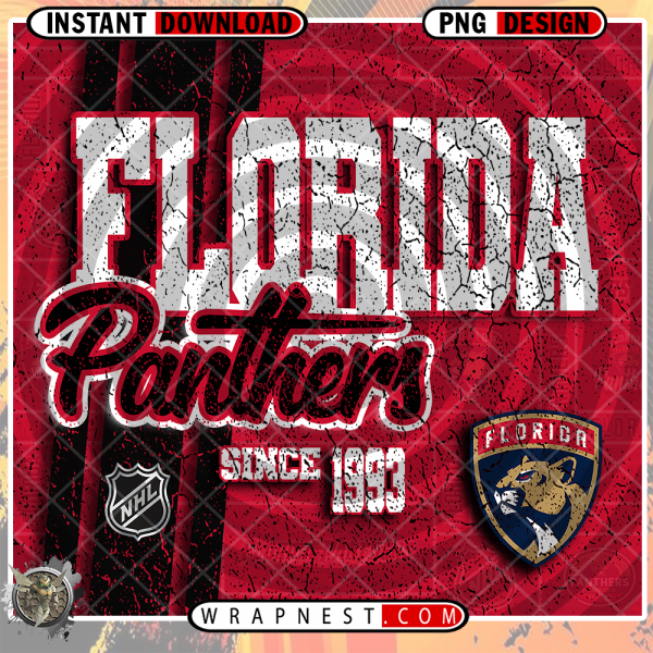PANTHERS GRUNGE v2 WRAP