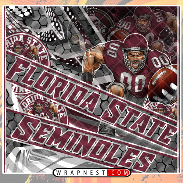 FLORIDA STATE FATHEAD v2 WRAP