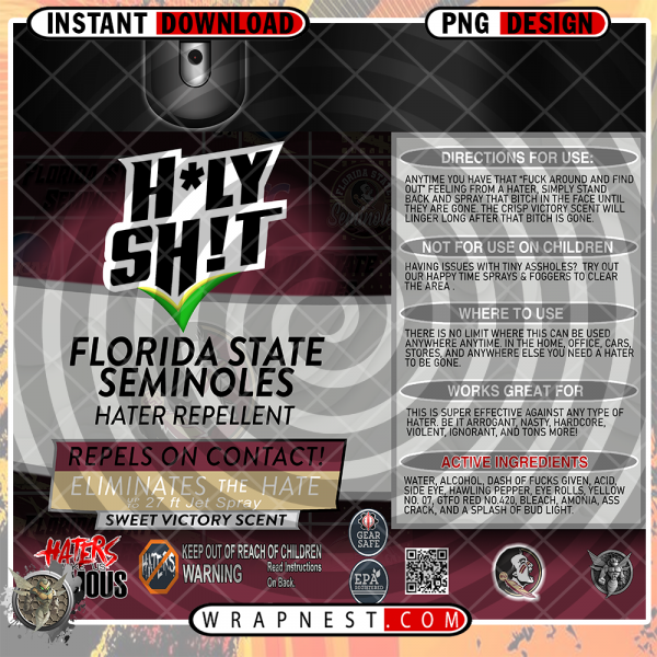 FLORIDA STATE HOLY SH*T WRAP