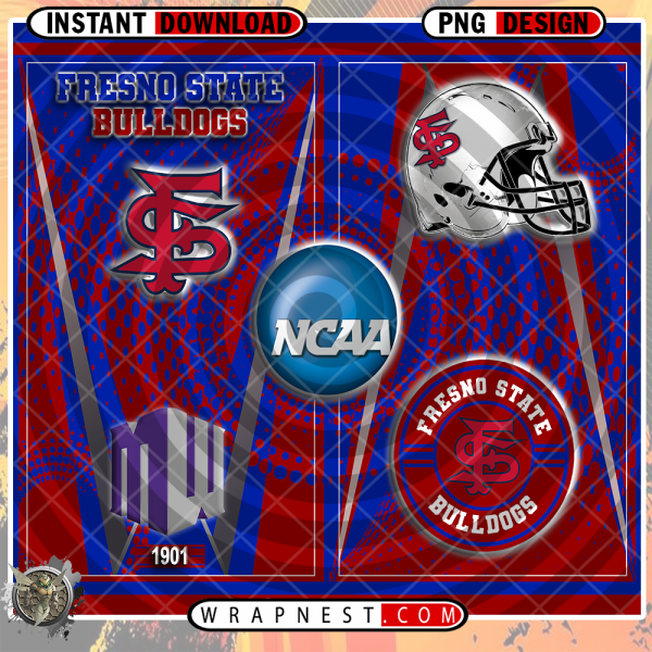 FRESNO STATE TEAM LOGO WRAP