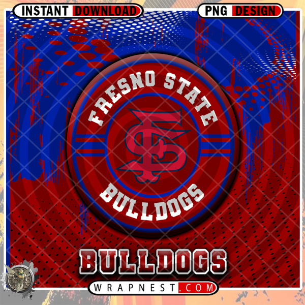 FRESNO STATE DOT LOGO WRAP