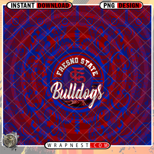 FRESNO STATE LACE & LOGO WRAP