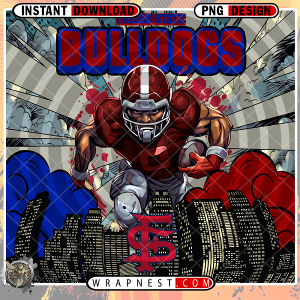 FRESNO STATE COMIC BOOK STYLE WRAP