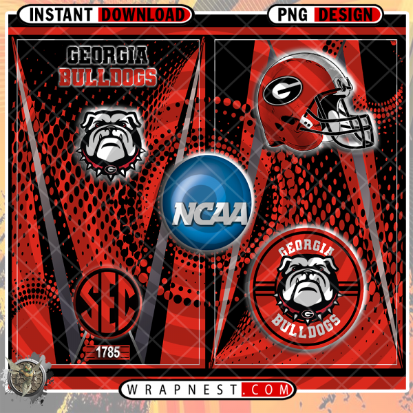 GEORGIA TEAM LOGO WRAP