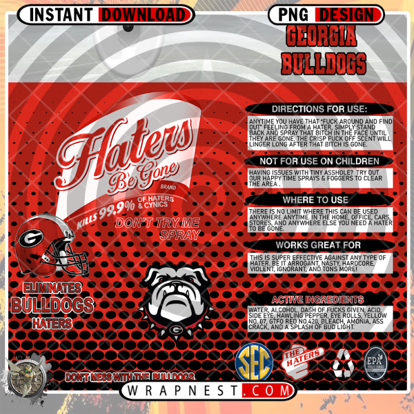 GEORGIA HATERS BE GONE WRAP