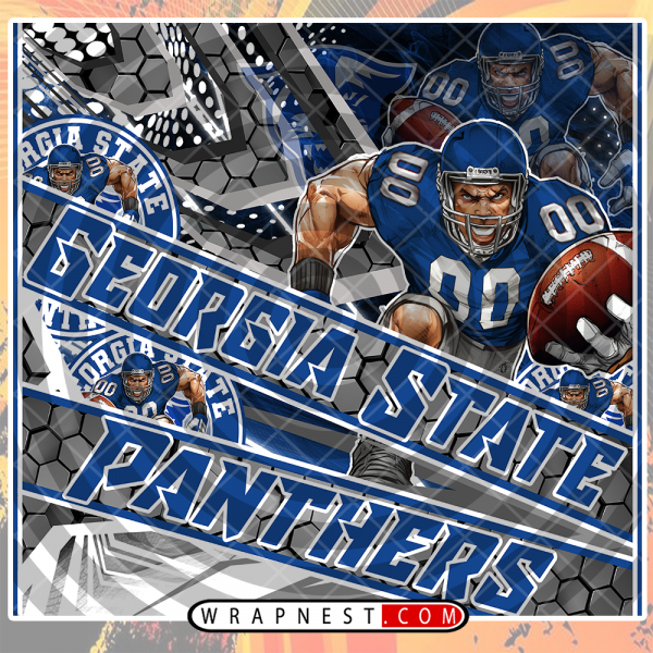 GEORGIA STATE FATHEAD v2 WRAP