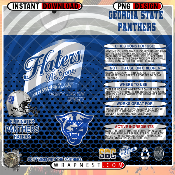 GEORGIA STATE HATERS BE GONE WRAP