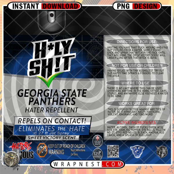 GEORGIA STATE HOLY SH*T WRAP