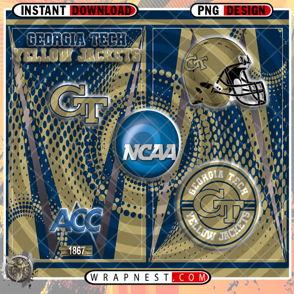 GEORGIA TECH TEAM LOGO WRAP