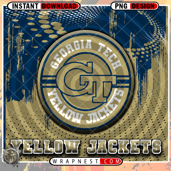 GEORGIA TECH DOT LOGO WRAP