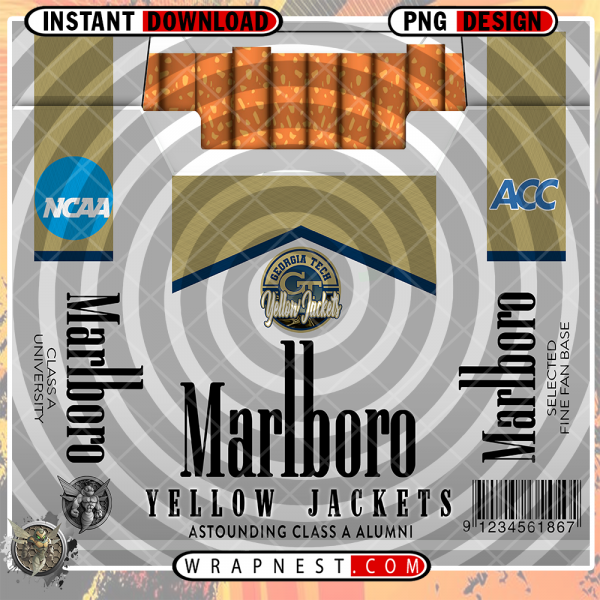 GEORGIA TECH MARLBORO WRAP