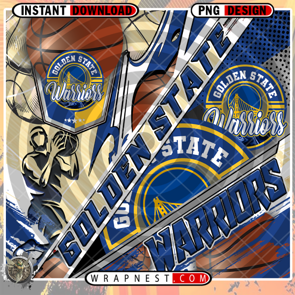 WARRIORS SILHOUETTE WRAP
